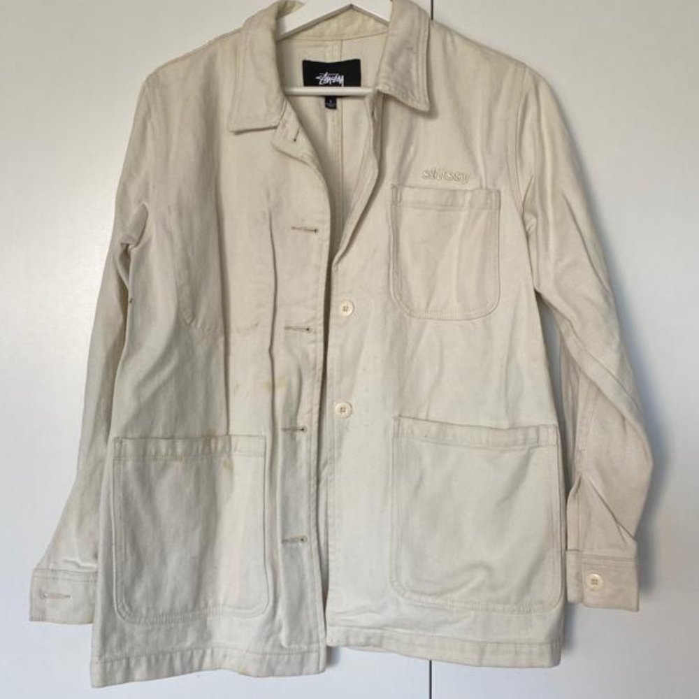 STUSSY utility work jacket (M)
